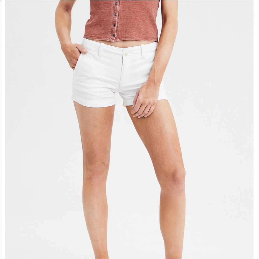 AE Kahki Midi Short